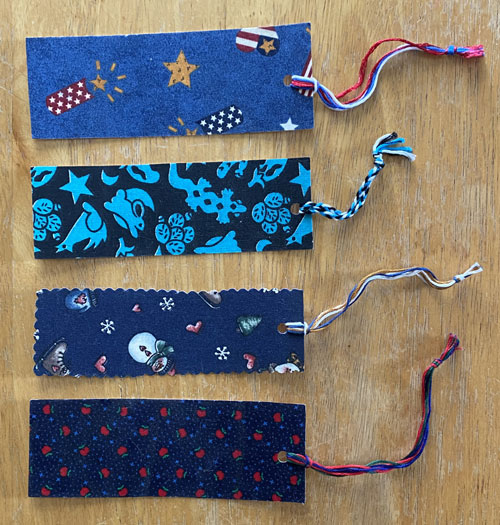 Four bookmarks